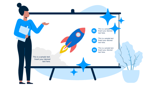 Present your presentation to an audience. Wow it!