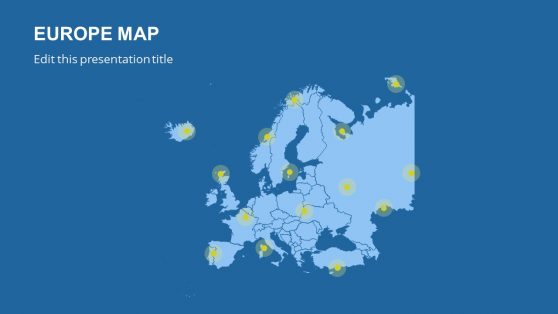 14 Editable Maps for PowerPoint