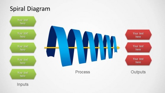 Spiral Diagram PowerPoint Template