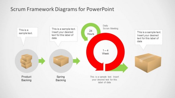Scrum Framework Diagrams for PowerPoint
